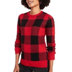 Old Navy Buffalo Plaid Sweater, Sz. M
